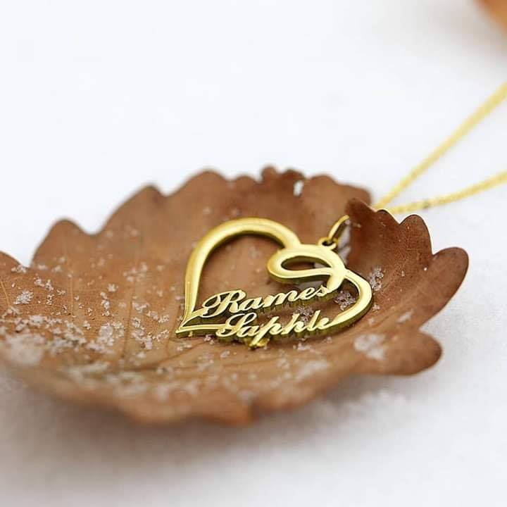 Heart Name Necklace