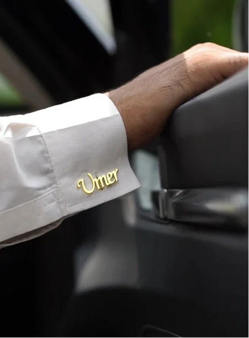 Stylish Name Cufflinks