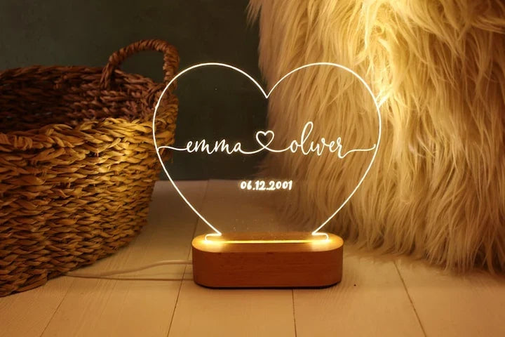 Custom Name Light | Birthday, Valentine's & Anniversary Gift