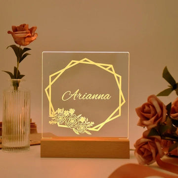 Personalized Forgive Me LED Lamp
